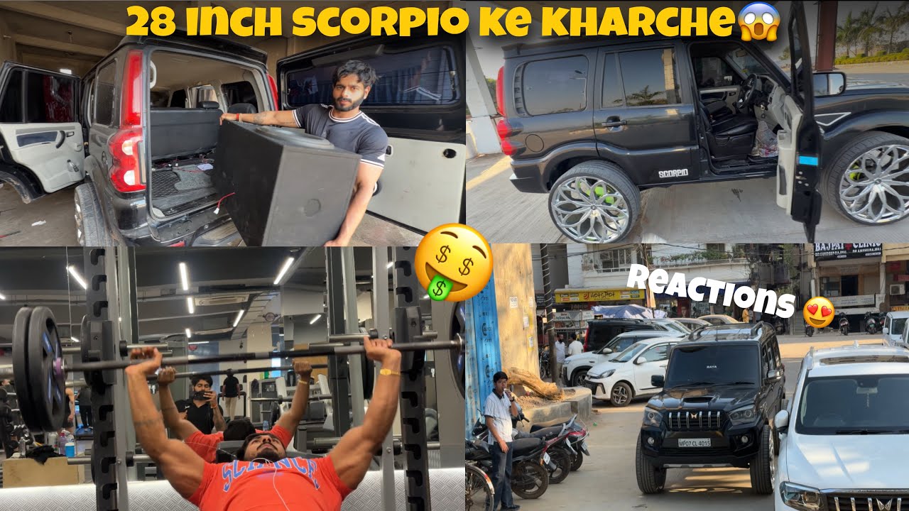  28 inch Scorpio ke kharche se shok 🤑| RAYA GUJJAR