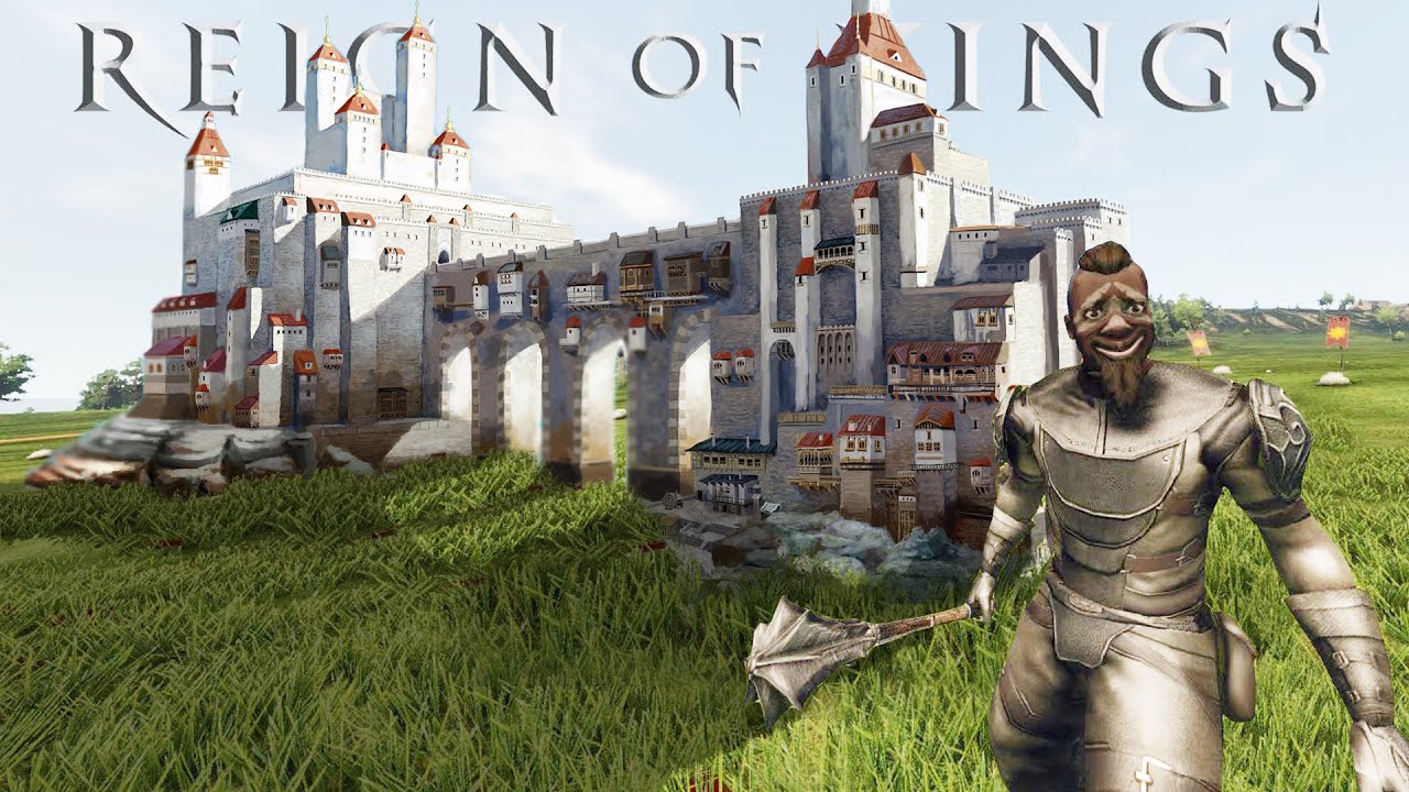 СТРОИМ ШИКАРНЫЙ ЗАМОК в Reign of Kings #4