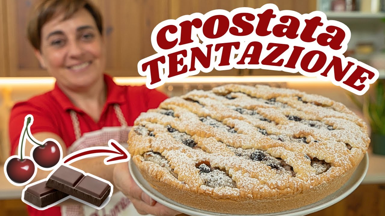 ПИРОГ TEMPTATION с рикоттой, черной вишней🍒 и шоколадом🍫 Легкий рецепт