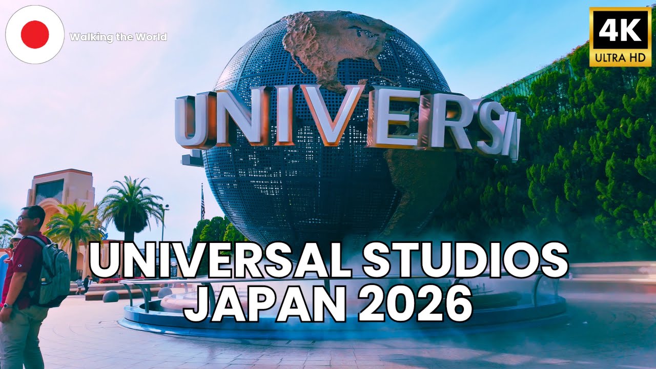 Universal Studios Japan 2026 🇯🇵 Full Park Walkthrough | 25th Anniversary Highlights [4K]