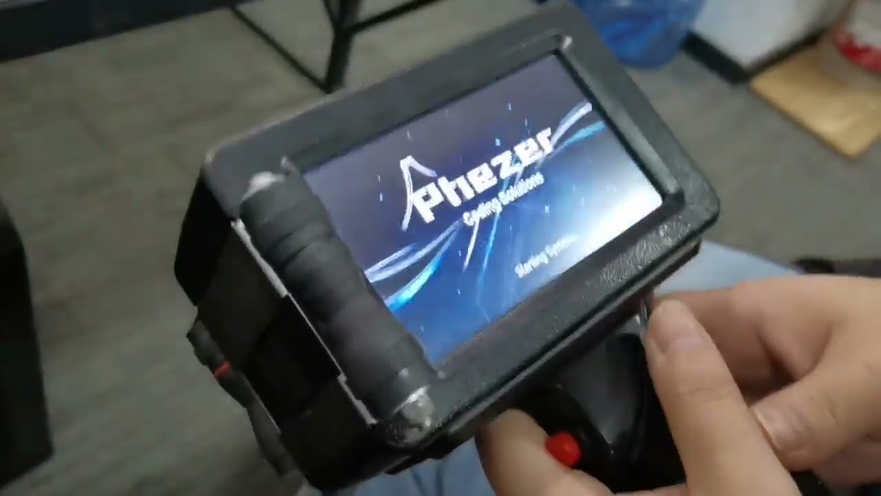 How to print Image with Phezer Handheld Printer P15/P16/P18?