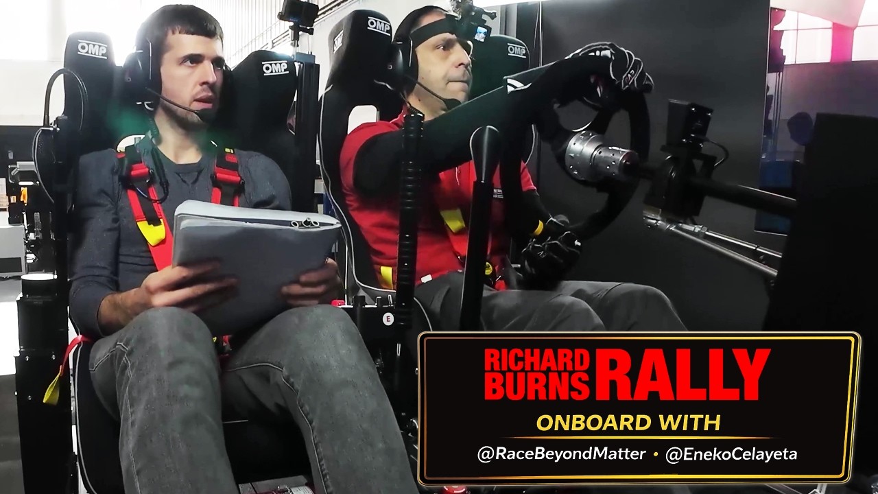 COG-MRS-3DOF DuoSyncX Professional Rally Simulator | Raw Onboard #4 @RBR