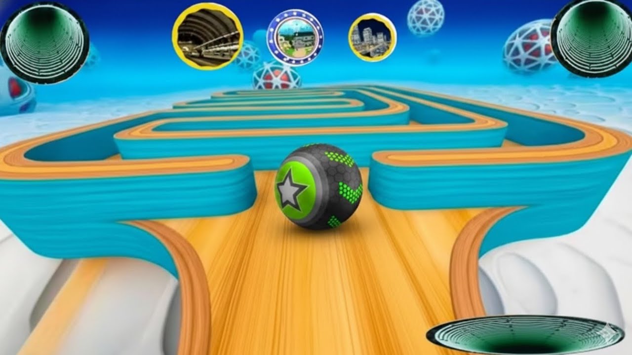 Going Balls, SpeedRun, Going Balls Portal Run Gameplay Level 99 Walkthrough Android, Ios Max Levels