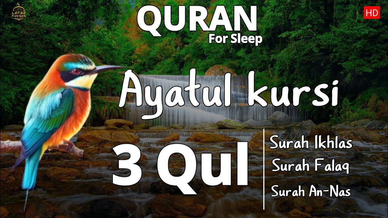 Powerful Quran Protection | Fatiha + Ayatul Kursi + 3 Quls | Heart Touching recitation |