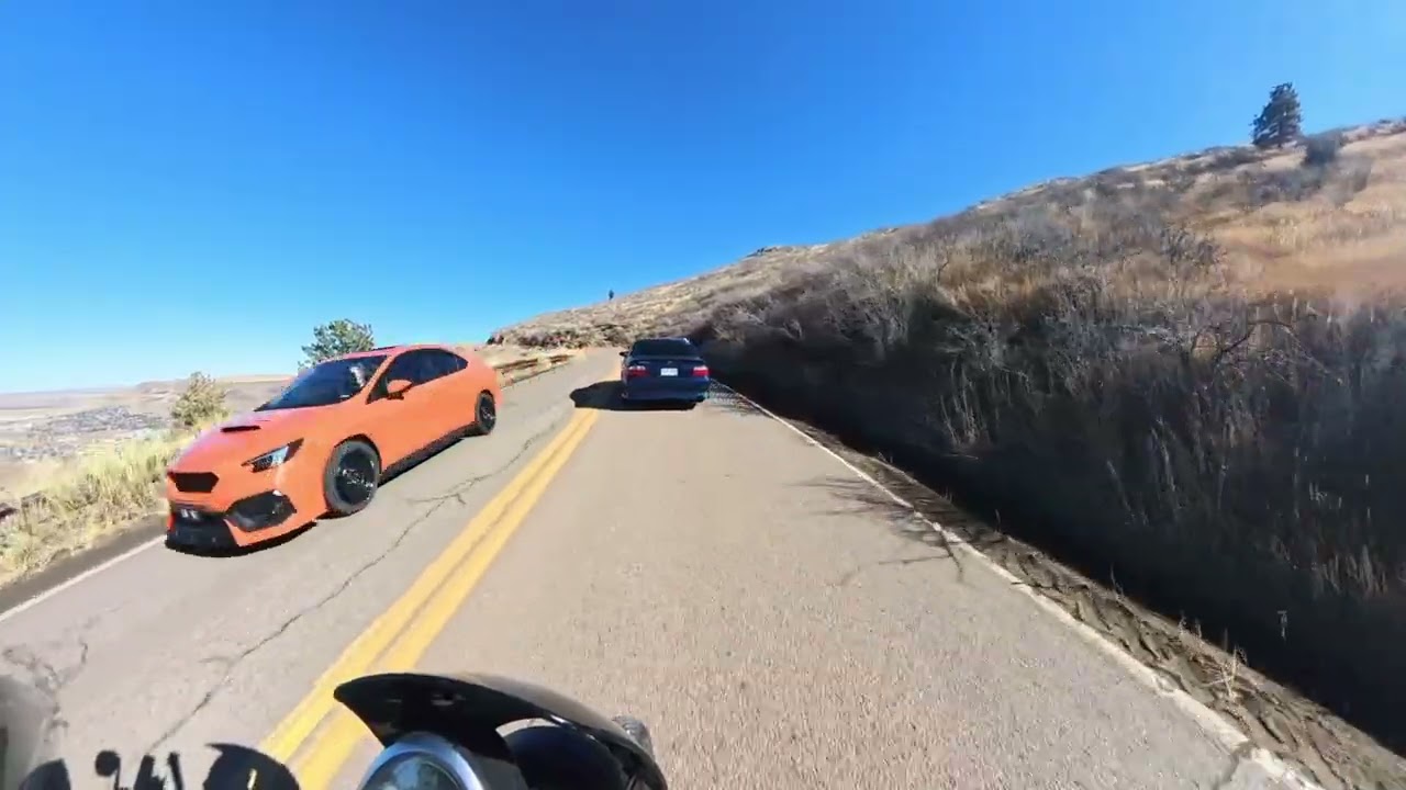 Up the East side of Lookout mtn