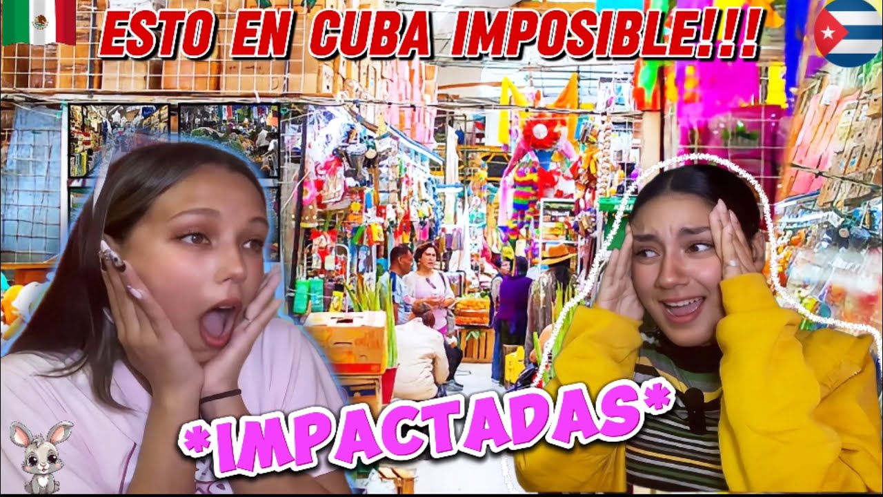 CUBANAS REACCIONAN A ESTO💸COMPRO CON MI SALARIO🤑DE UN DIA EN🇲🇽MEXICO** en Cuba jamas podria!😩**