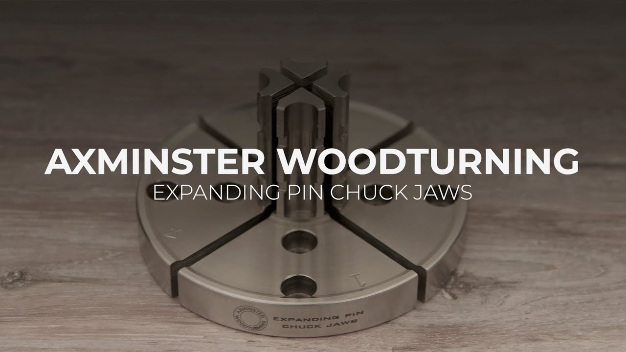 Axminster Woodturning Expanding Pin Chuck Jaws