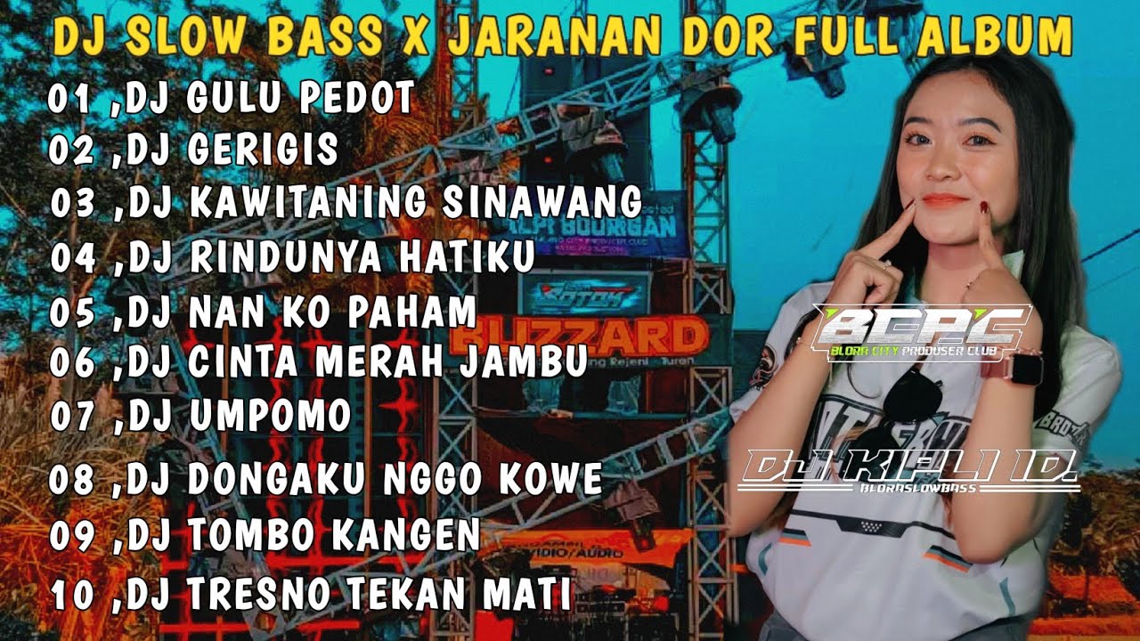 DJ GULU PEDOT X GERIGIS || SLOW BASS JARANAN DOR FULL ALBUM VIRAL TIKTOK 2025 •DJ KIPLI ID 