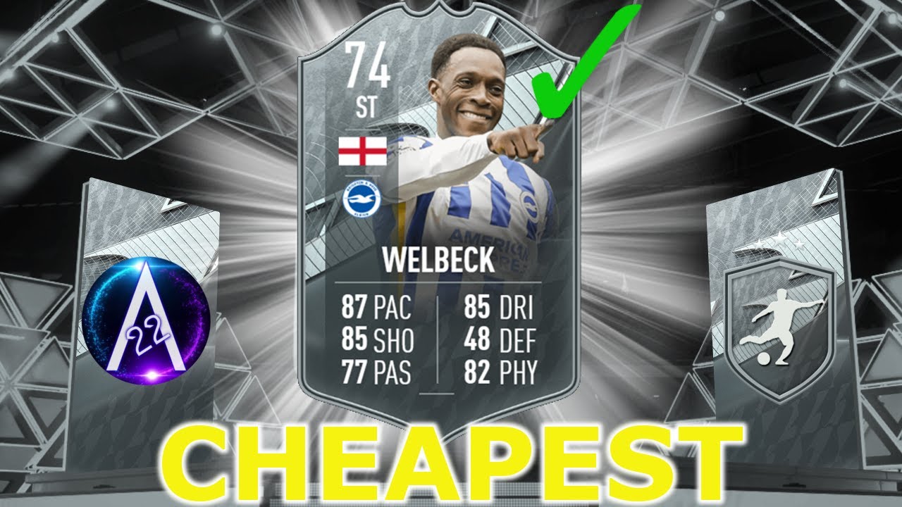74 Welbeck SBC Cheapest Solution!! #FIFA22