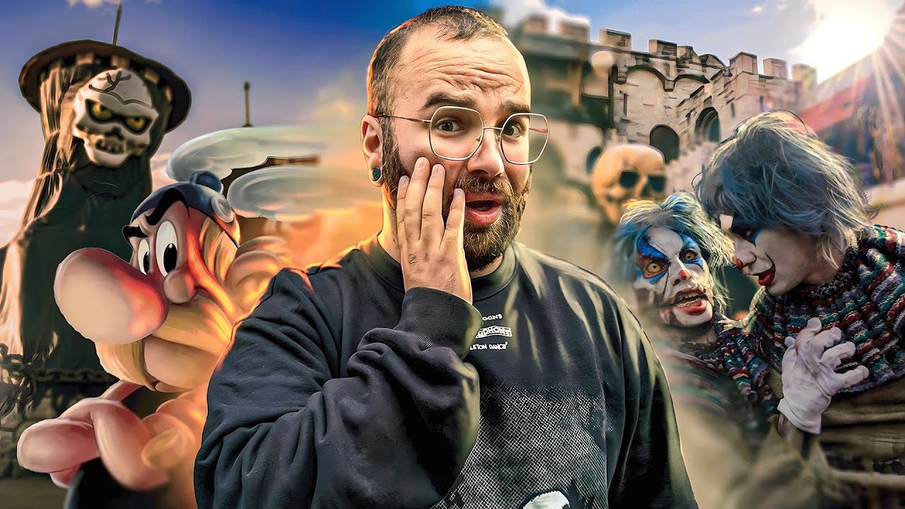 JE DÉCOUVRE PEUR SUR LE PARC AU PARC ASTÉRIX