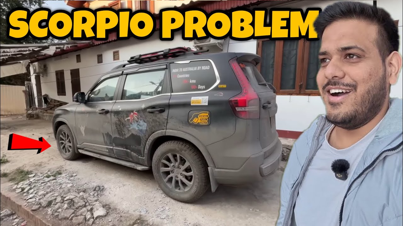 Scorpio-N Problem In Laos 🇱🇦 - India To Australia By Road 🇮🇳