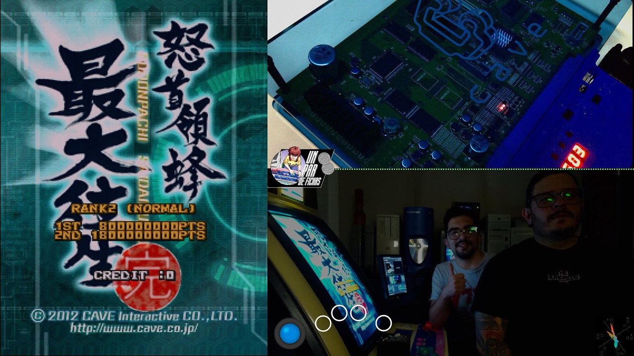 Un par de fichas: Dodonpachi SaidaiouJou Arcades Costa Rica, Topical Bits @stgcvlt, herzmx y Aldo
