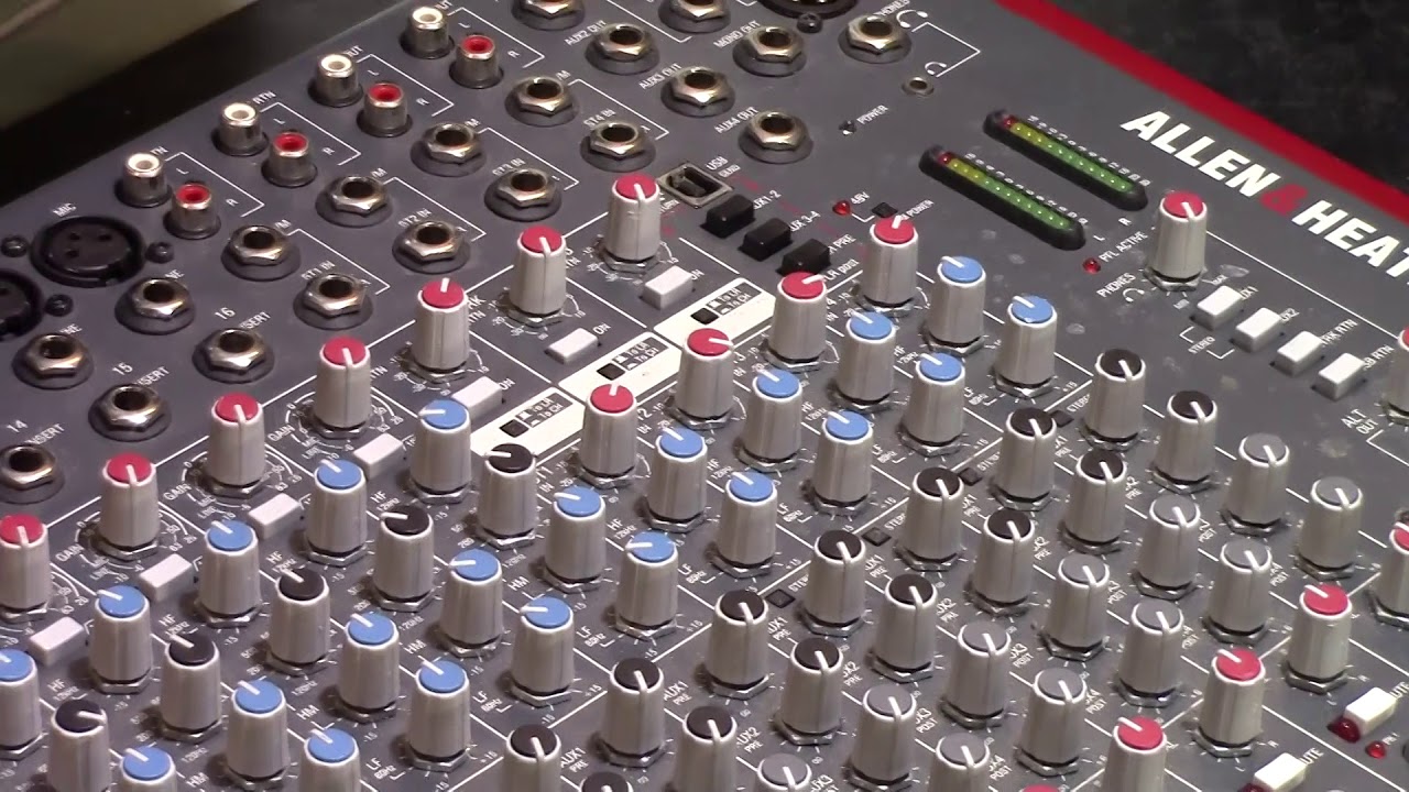 Allen & Heath ZED 24 Repair. Part 1 : First look