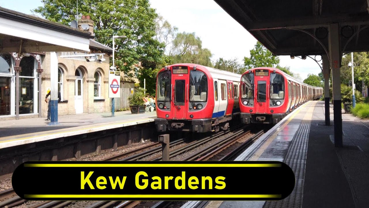 Tube Station Kew Gardens - London 🇬🇧 - Walkthrough 🚶