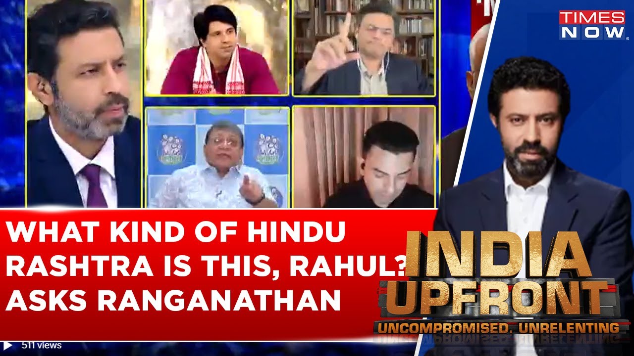 'What Kind Of Hindu Rashtra Is This...', Anand Ranganathan Gets Short Of Breath Explaining Biasness