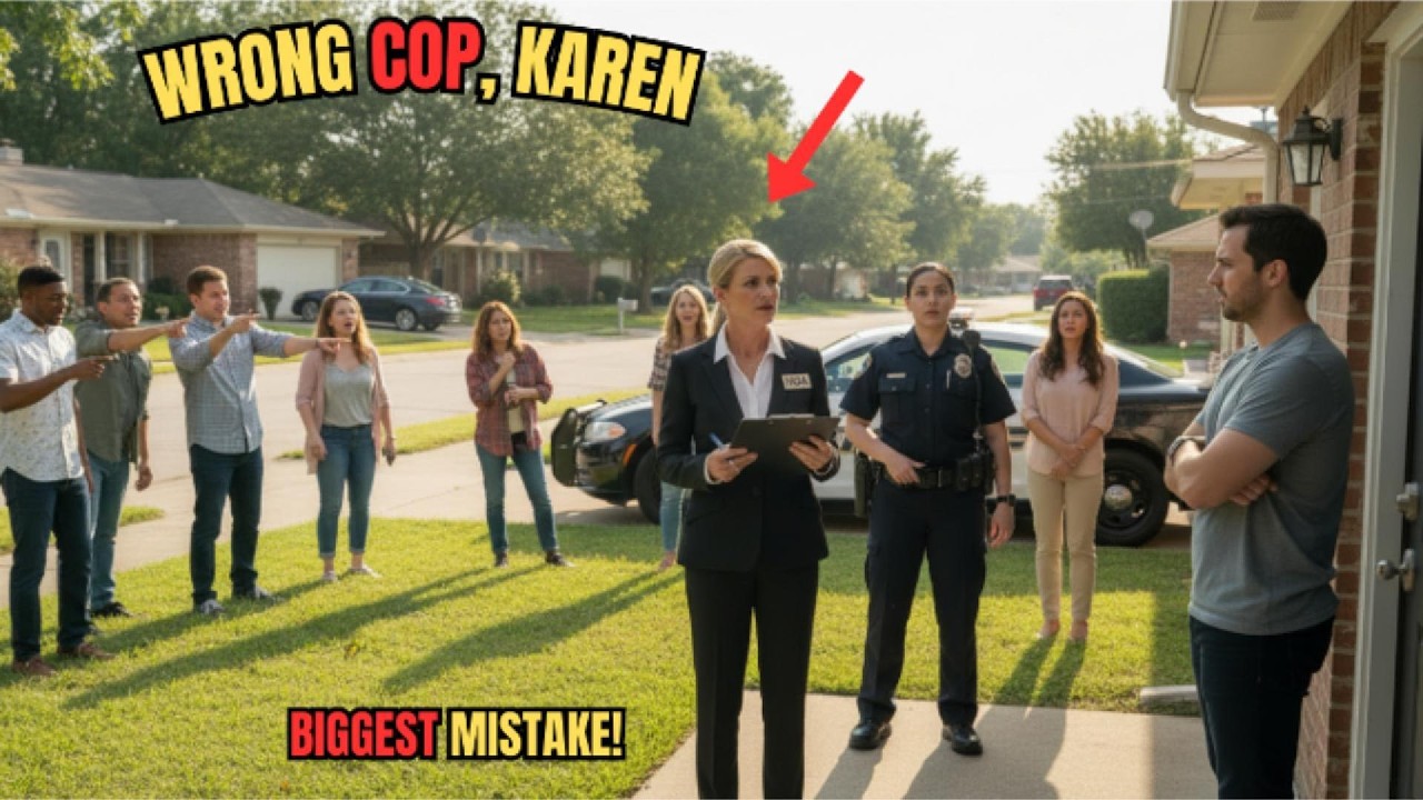 HOA Karen Broke Into My Home… Then the Cop She Called Turned Out to Be My Wife