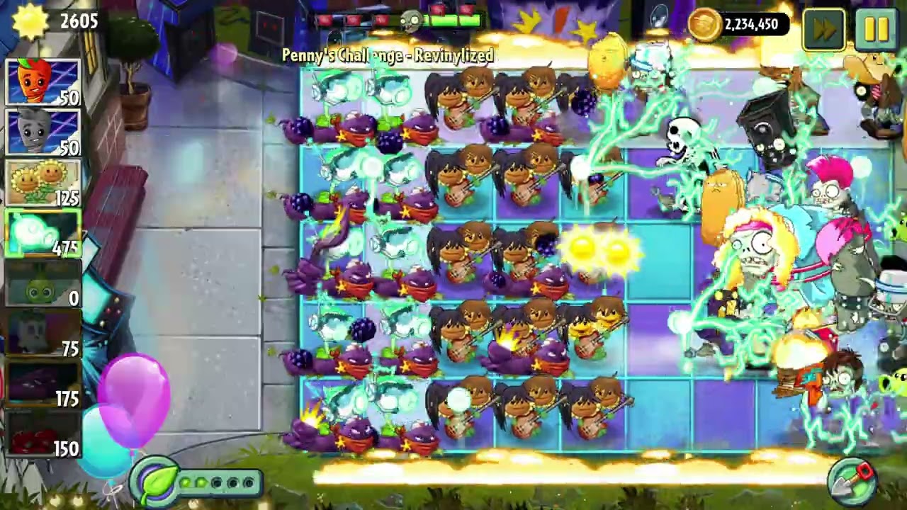 PvZ2 Reflourished Penny's Challenge: Revinylized