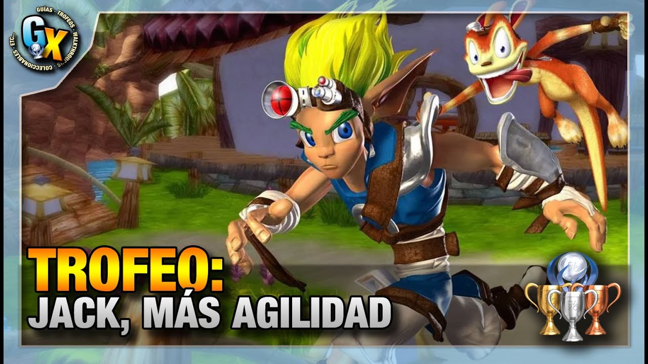 JACK, MÁS AGILIDAD (TROFEO) | JAK & DAXTER (VERSIÓN 2024 - PS4 y PS5) | GUÍA DE TROFEOS