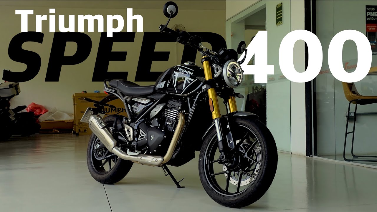 Nova TRIUMPH SPEED 400 2025 em Detalhes e Preço na Concessionária | Melhor Moto Custo-benefício!