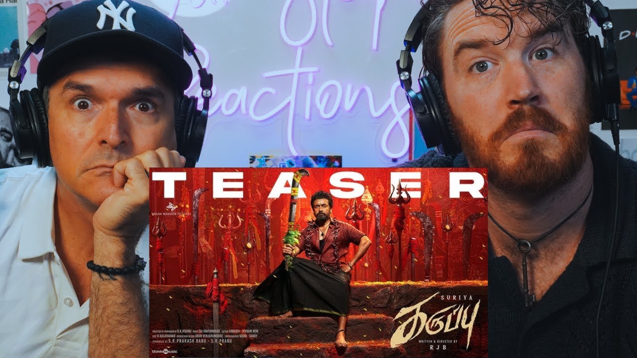 Karuppu (Tamil) - Teaser | Suriya | RJB | Trisha | ‪REACTION!!