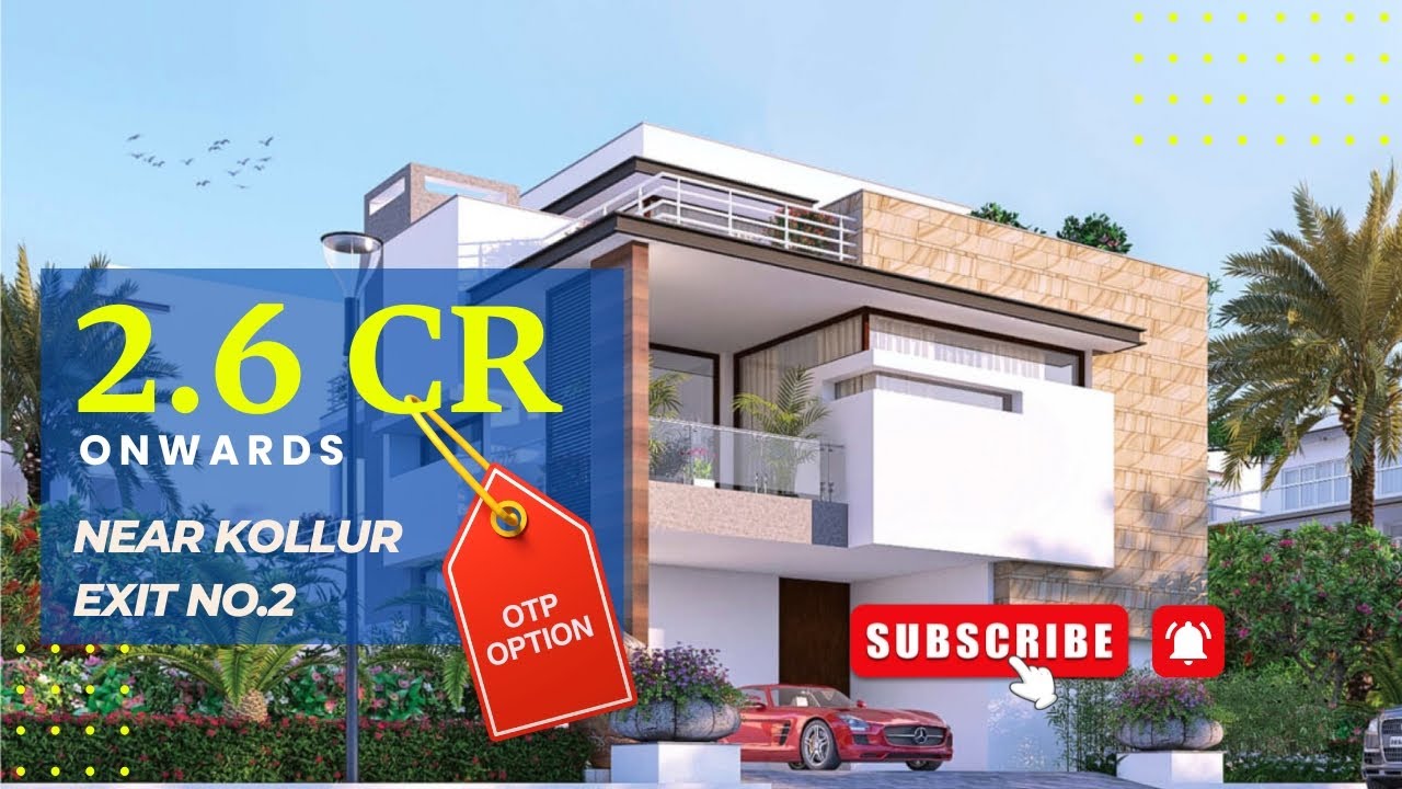 🏫 Premium Landowner Share Villas in 📍Pati Kollur, Hyderabad 