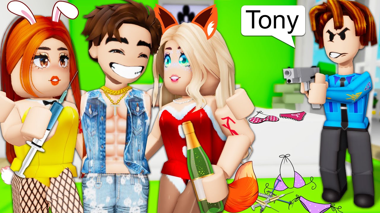 ROBLOX Brookhaven 🏡RP - FUNNY MOMENTS: Tony is a Bad Boy | Roblox Idol