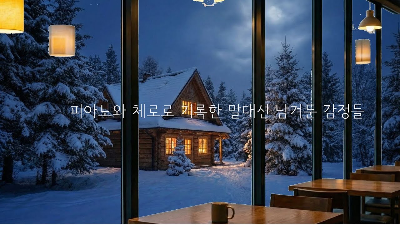피아노와 첼로로 기록한 말대신 남겨둔 감정들