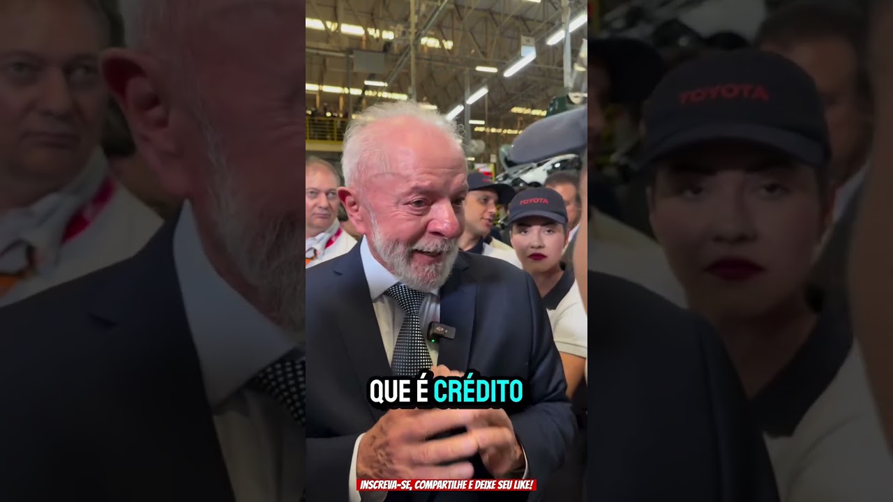 Lula na Toyota de Sorocaba (SP) conversando com os trabalhadores e trabalhadoras 18/03/2025