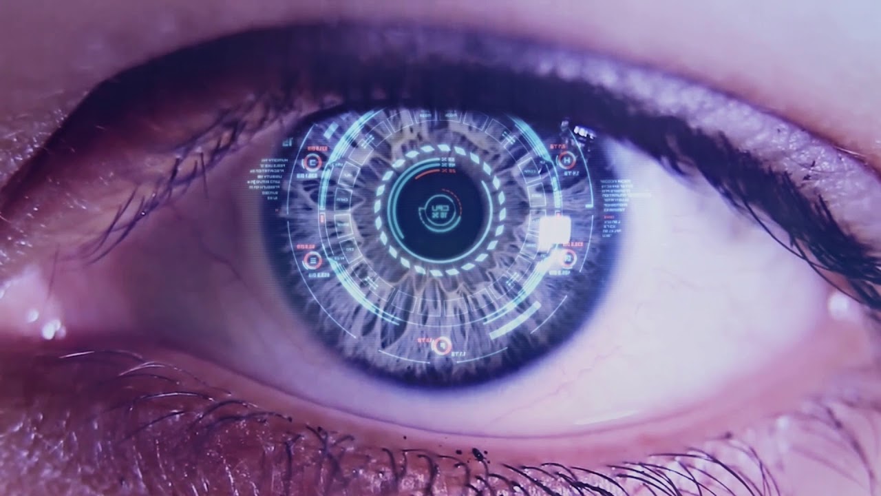 Macro Video of Human Eye & Iris
