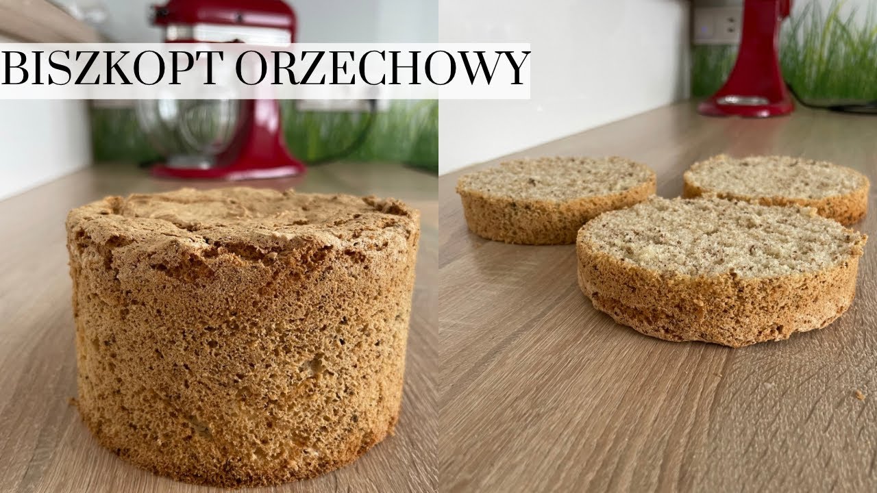 Biszkopt orzechowy