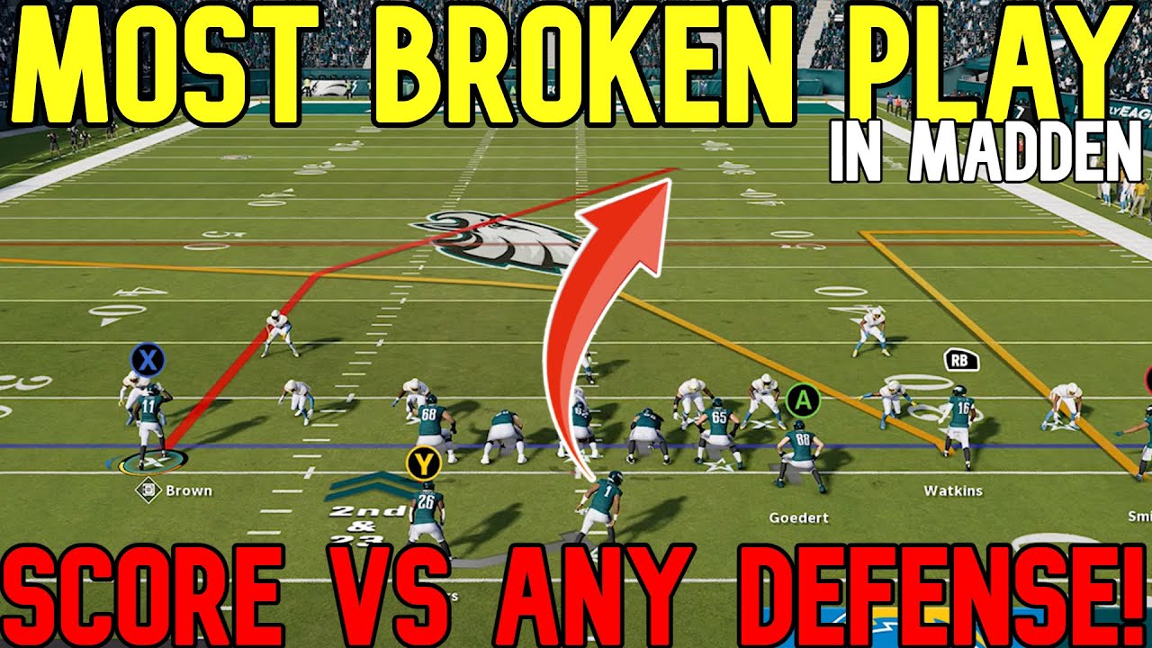 THIS IS BROKEN! Most Explosive Offense in Madden 23, That No One Knows About🤫 SCORES VS ANY DEFENSE!