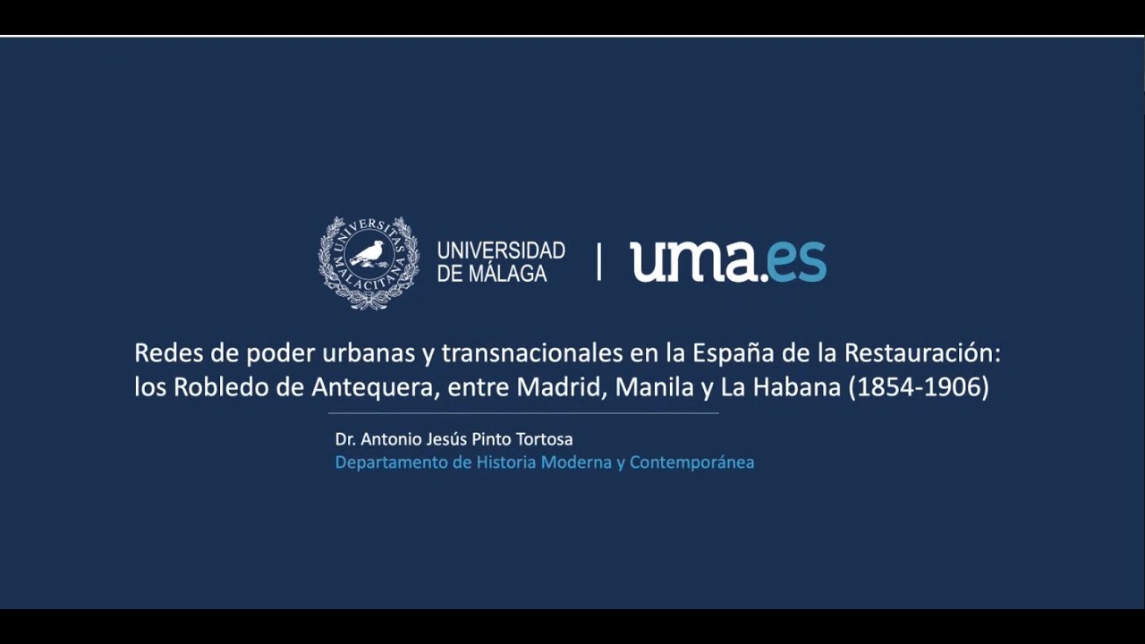 Lunes 19 - Sesión de tarde - 19:00h - Antonio J. Pinto Tortosa