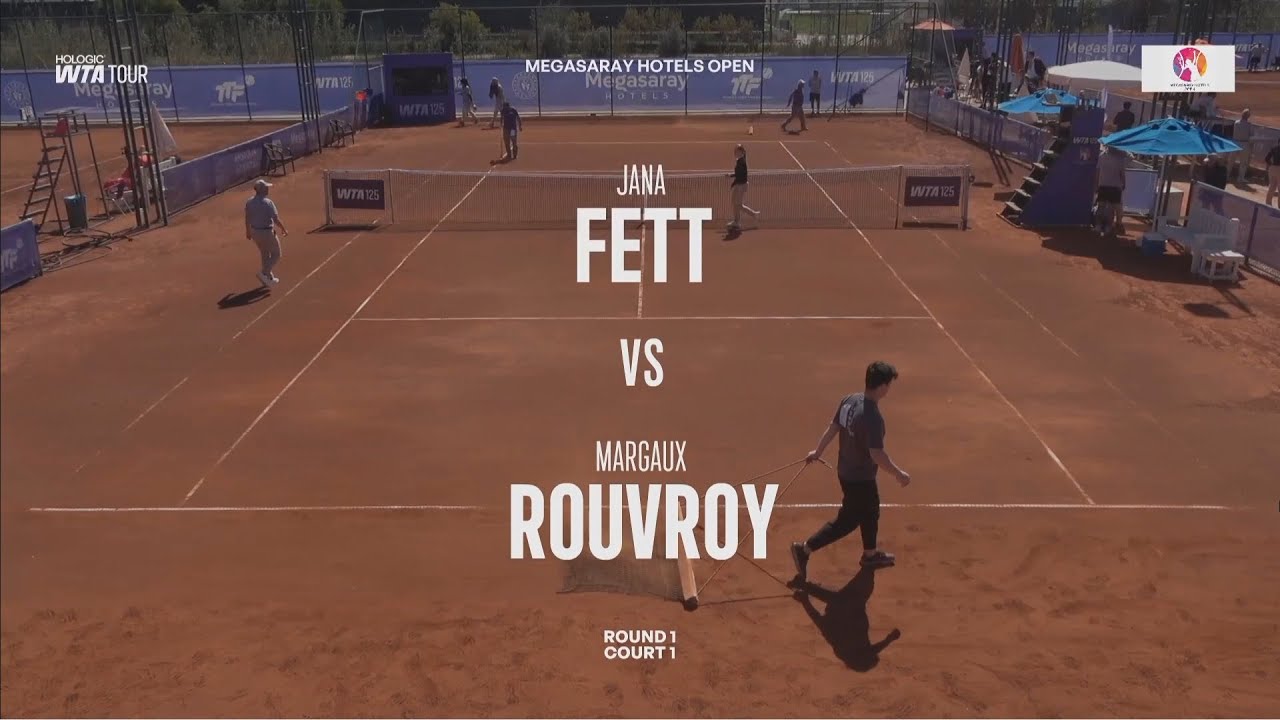Jana Fett CRO vs Margaux Rouvroy FRA  - HighLights