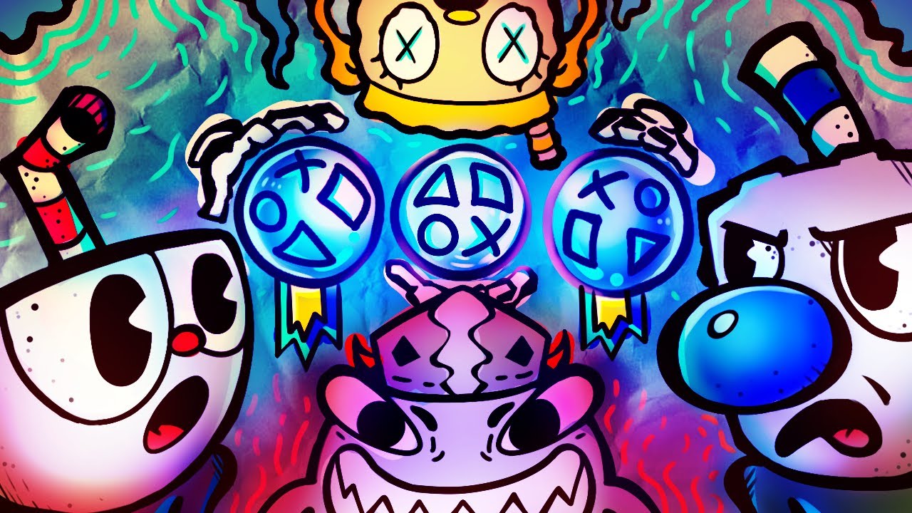 Eu Platinei Cuphead 3 VEZES e fui parar no manicômio