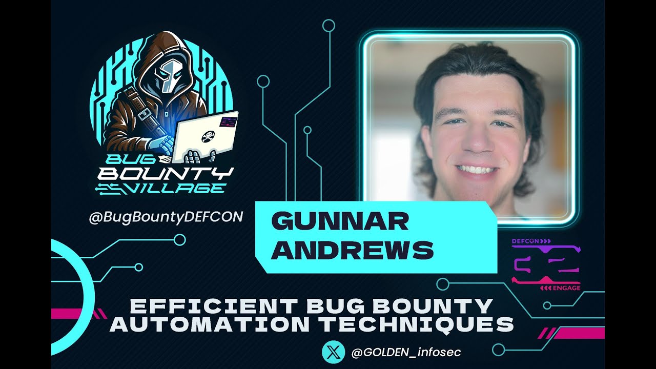 Efficient Bug Bounty Automation Techniques, Gunnar Andrews | Bug Bounty Village, DEF CON 32