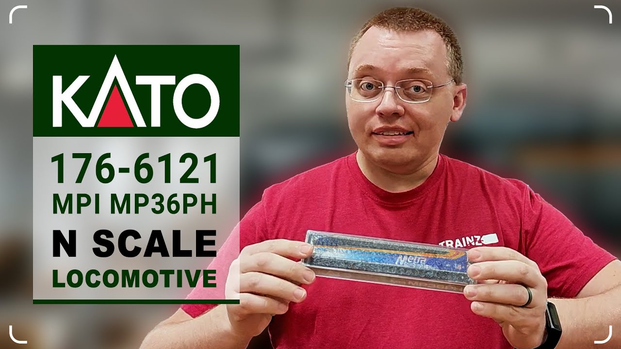 Trainz Reviews: Kato N Scale Metra MP36PH Diesel Locomotive #416