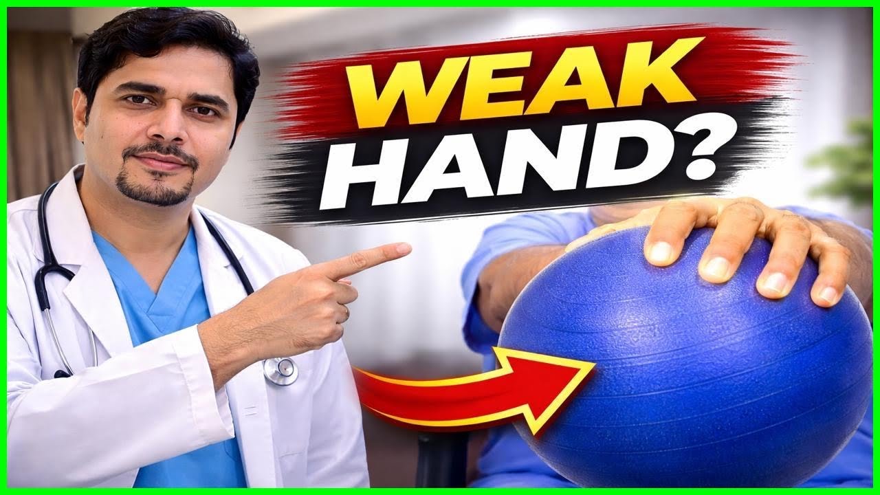 5 Best Hand Exercises for Stroke Recovery | Physio Ball Therapy (Real Patient Demo)