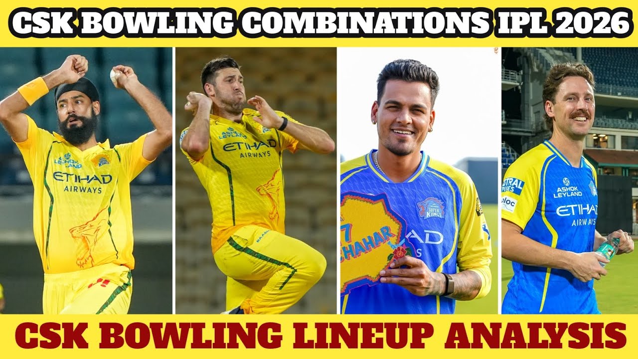 CSK IPL 2026 Bowlers Combination - CSK Bowling Lineup Analysis | CSK Playing 11 | CSK Updates Tamil