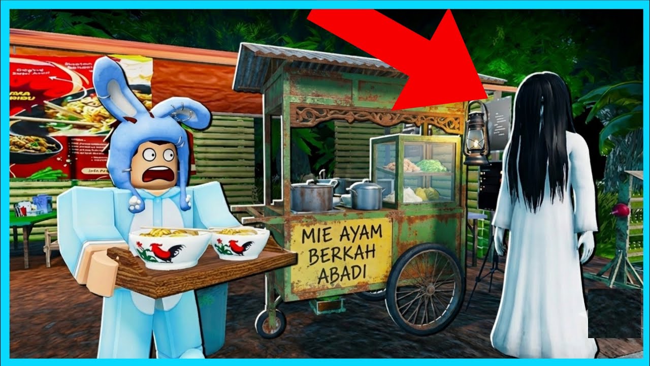 MIPAN & ZUZUZU Jualan Mie Ayam Sidoarjo Di Malam Hari Pake Daging Anomali! ROBLOX