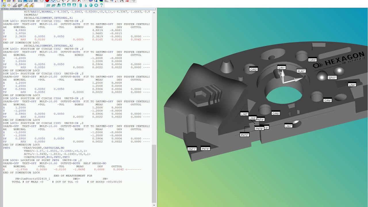 MACH2615  PC DMIS   Reporting Results  Part 2   022418
