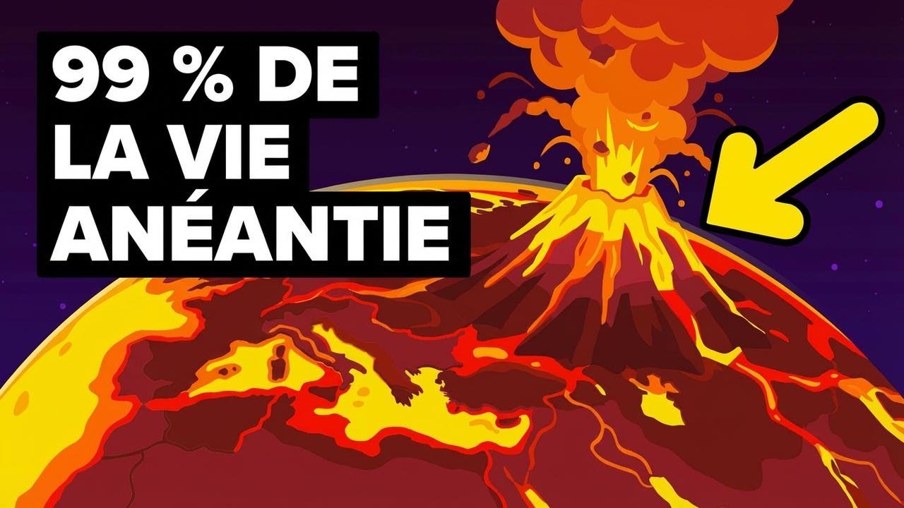 L'éruption volcanique qui a duré deux millions d'années