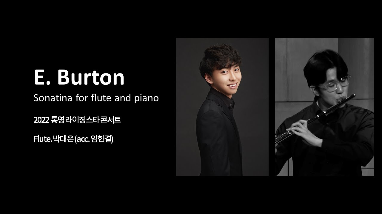 Burton Sonatina for Flute and Piano [Live]