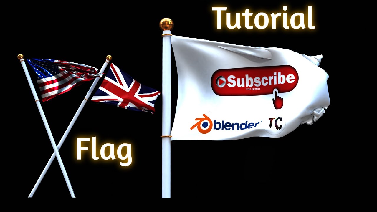 FUN WITH FLAGS BLENDER TUTORIAL