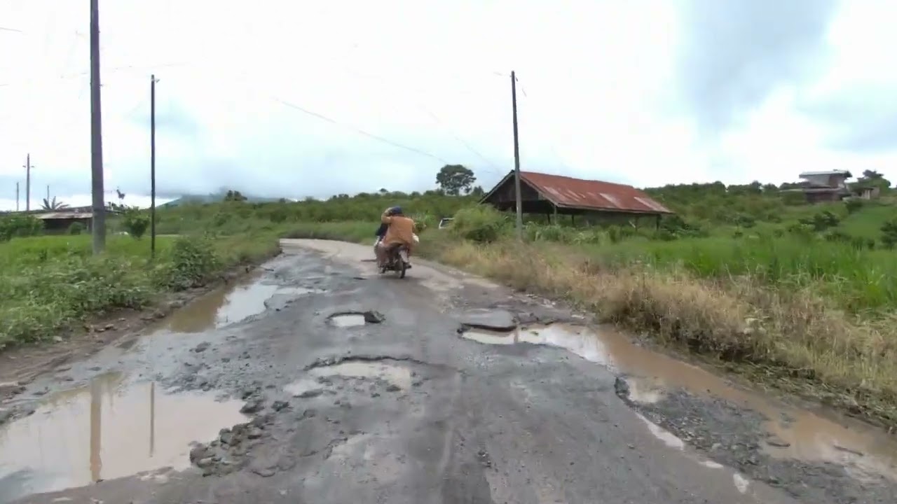 Riding in Sumatra