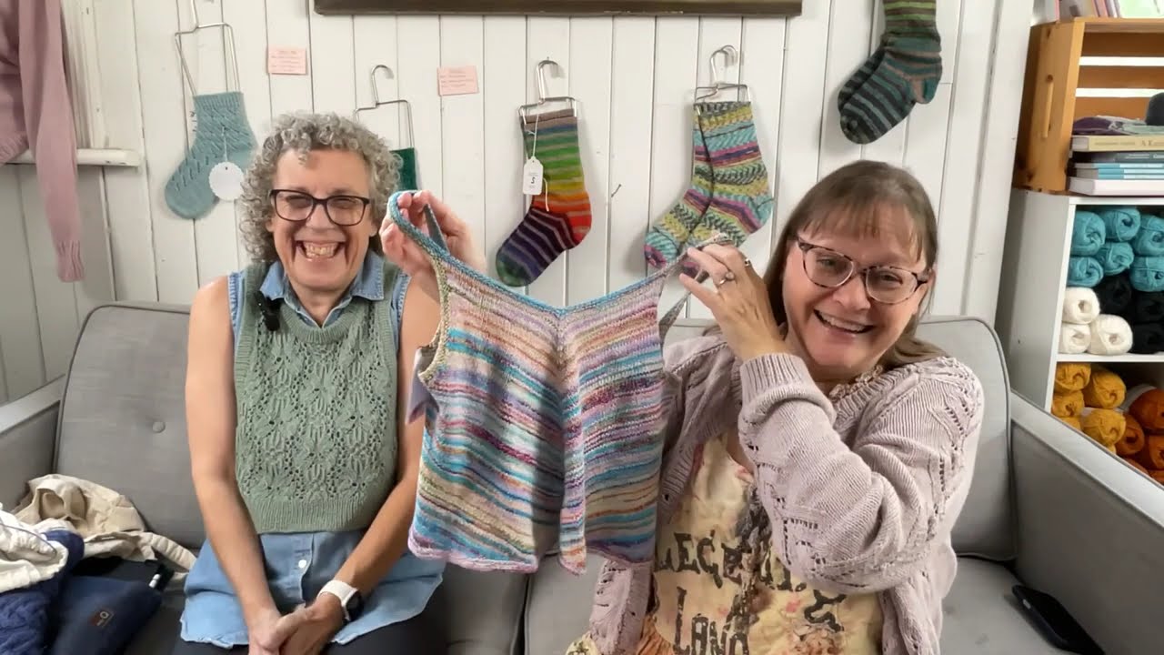 6-й эпизод подкаста Birds of a Feather knit together. Летнее вязание.