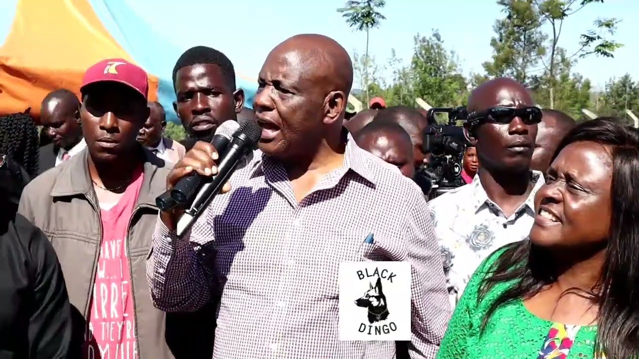 HON.NYAMBATI & JERUSHA MOMANYI CHASED AWAY AT KITUTU MASABA,FUNERAL OF FOUR FAMILY MEMBERS WHO BURNT