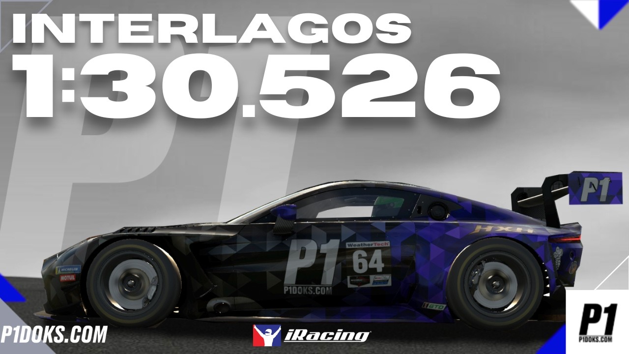 1:30.526 - Aston Martin GT3 - Interlagos - IMSA -│P1DOKS.COM 26S1 WEEK 10