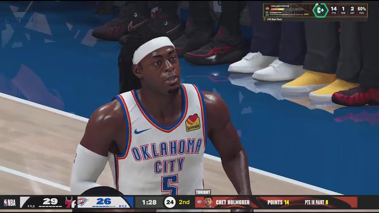 NBA 2K26 My Career Game 36 points
