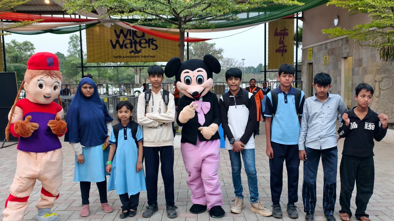 Diamond Jubilee High school Tolichowki Annual school excursion 2026 to Wild Waters 