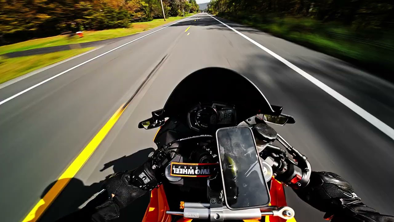 Ninja ZX6R Freeroam POV - Pure Sound ASMR Motorcycle
